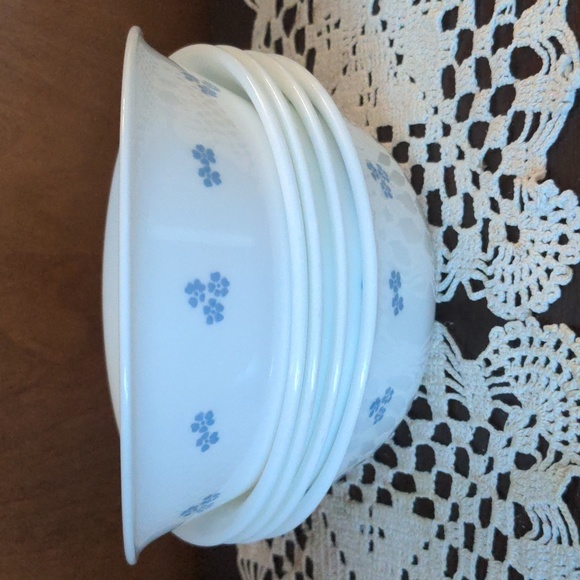 Corelle Dining Corelle Provincial Blue Cereal Bowls Set Of 5 Poshmark